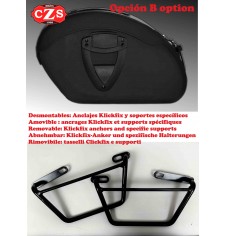 Rigid Saddlebags for BMW R18 mod, IBER - Basic -