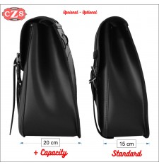 Side Saddlebag mod, ULISES - Basic - Black - UNIVERSAL