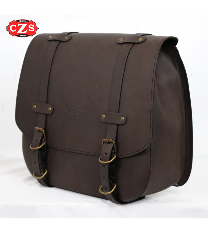 Sacoche latérale ULISES Old Rat - pour motos classiques - Personnalisée - Universelle