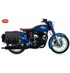 Alforja lateral para Royal Enfield Classic 500 Squadron Blue - TRAJANO  Old Rat - Derecha