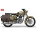 Alforja lateral para Royal Enfield Classic Desert strom Desert strom - TRAJANO  Old Rat - Derecha