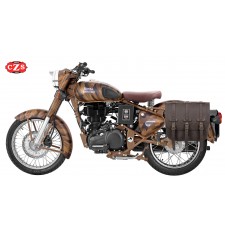 Sacoche latérale pour Royal Enfield Classic Desert Storm - TRAJANO Old Rat - droite