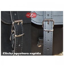 Bisaccia mod, CENTURION - Nero/Marrone Chiaro - UNIVERSALE - DESTRA