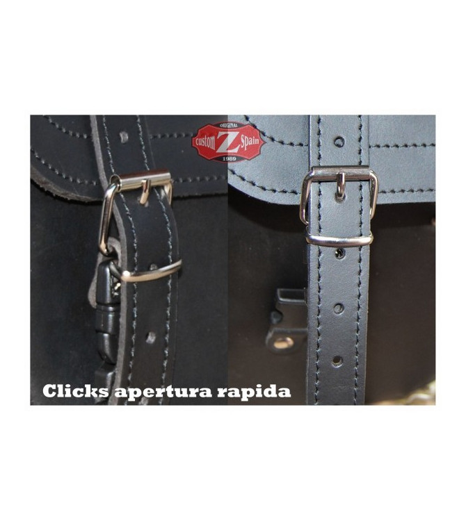 Sacoche mod, CENTURION - Noir/Brun Clair- UNIVERSEL - DROITE