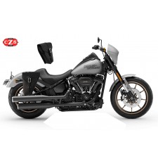Set de sacoches pour Harley Davidson Softail Low Rider S 2020 mod, GUN - Spécifique