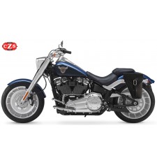 Sacoche pour Softail Harley Davidson - Gauche GUN