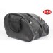 Saddlebags PIZARRO Basic Set Black with red stitching