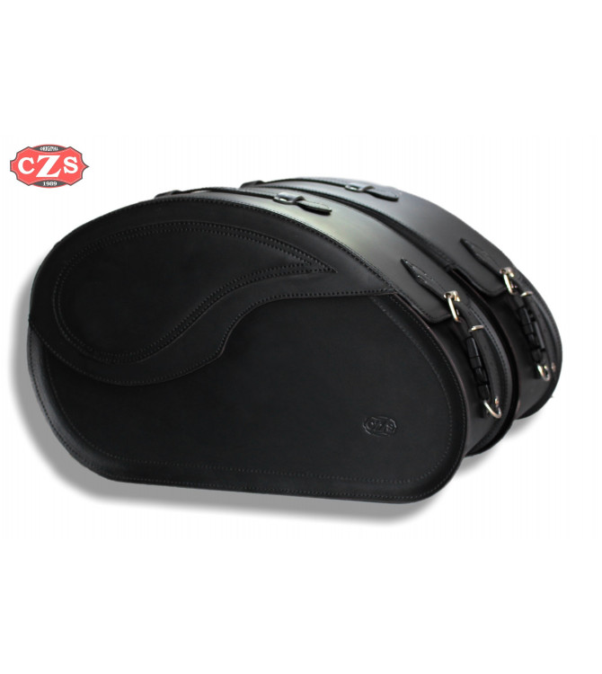 Sacoches pour Indian Chief, Chief Bobber et Chief Dark Horse® à partir de 2020 - NAPOLEON Skull Flames.