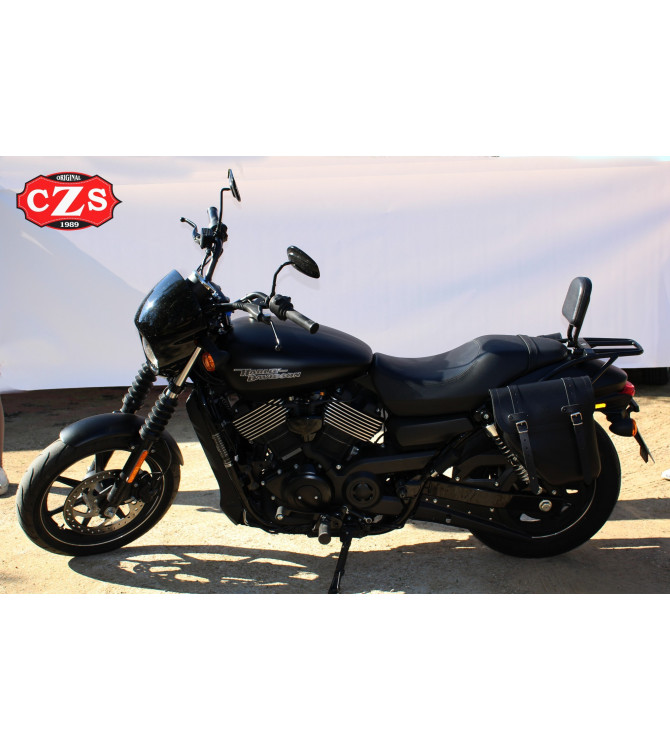 Bisaccia per Street 750 Harley Davidson mod, CENTURION Adattabile - SINISTRA