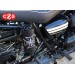 Bottle holder for Custom, Classic, Cafe Racer, Bobbers, etc... Platon Cruz de Malta - Black