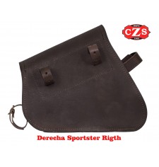 Satteltaschen zum Kippen für Sportster Harley Davidson mod, LEGION Basis - Old Rat - UNIVERSAL - RECHT