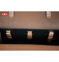 Side saddlebag mod, MALETON Basic - Light Brown - UNIVERSAL