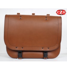 Side saddlebag mod, MALETON Basic - Light Brown - UNIVERSAL