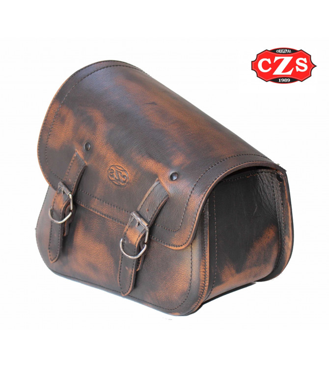 Borsa da sella forcellone per Dyna - Harley Davidson - mod, LEGION Vintage