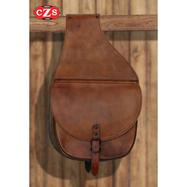 Sacoche de selle en cuir usiné de qualité supérieure Western Accessoire Sacoche de selle en cuir usiné de qualité supérieure Western Accessoire