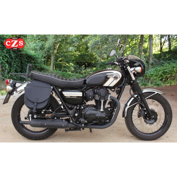 Western saddlebags for Kawasaki W800 W650
