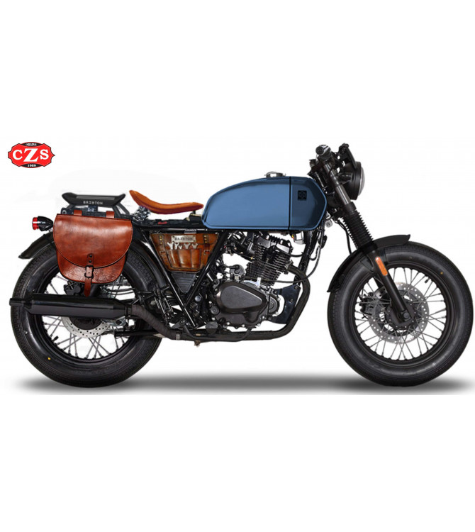 Borse laterali western - BRONCO - per Kawasaki W800 - W650