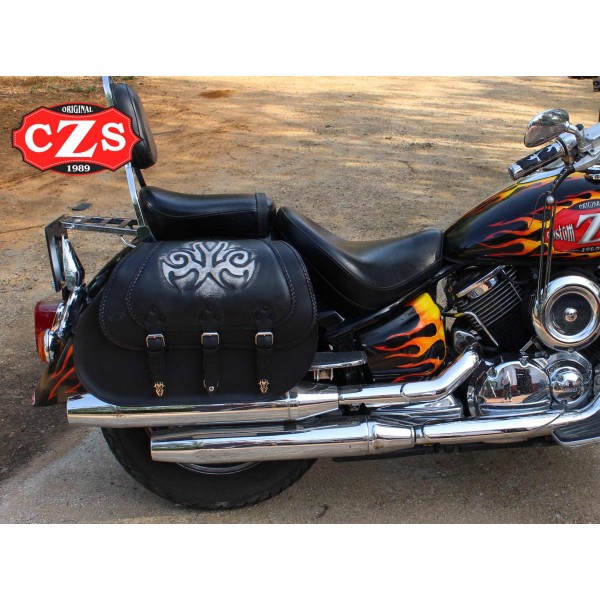 Yamaha v star 1100 deals custom saddlebags