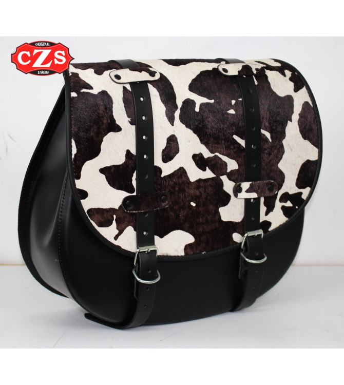 Satteltasche mod, WILD BANDO Basis UNIVERSAL - Ziegenhaar -