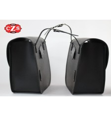 Saddlebags for Kawasaki W800 mod, FARAON Basic Specific 