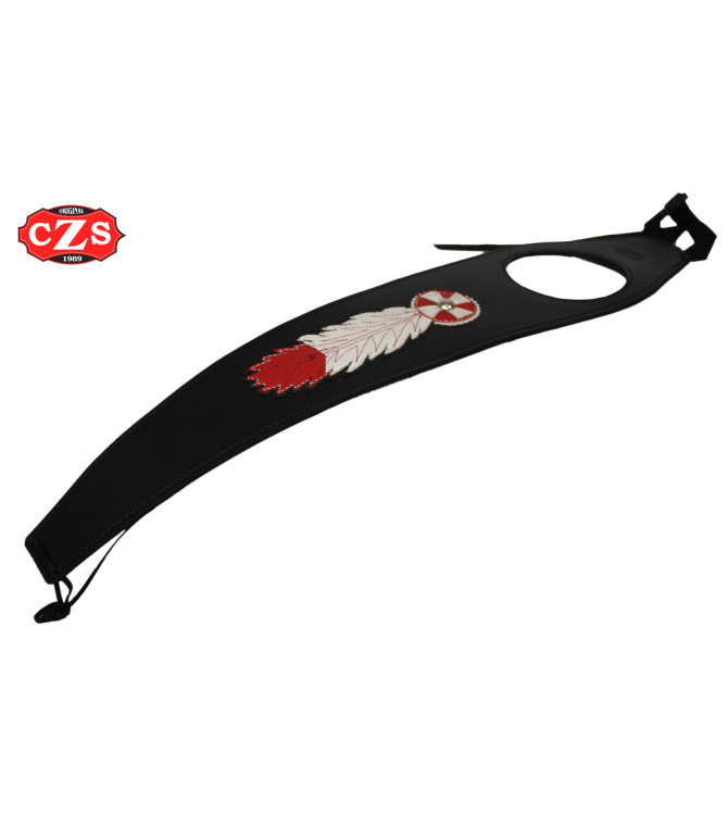 Tie - Tank panel for Indian® Scout, Indian® Scout Sixty and Bobber mod, ORION - Specific - Black -