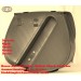 Saddlebag for Sportster Harley Davidson mod, BANDO Basic - White - Hole for the shock absorber - LEFT