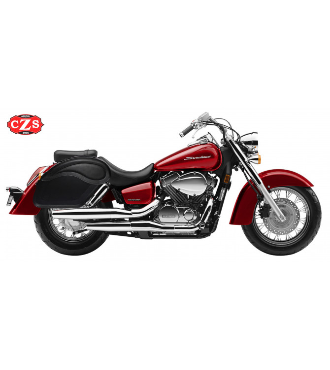 Alforjas Rígidas para Honda Shadow Phanton Aero 750cc mod, ECLIPSE - Básica - 