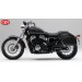 Borse laterali rigide per Honda Shadow Phanton Aero 750cc mod, ECLIPSE - Di base - 