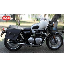 Satteltaschen für Triumph Bonneville T100/120 mod, FARAON Basis Anpassungsfähig