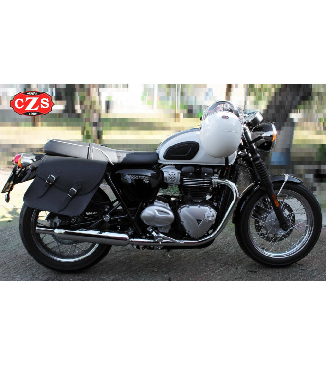 Alforjas para Triumph Bonneville T100/120 mod, FARAON Básica Adaptables
