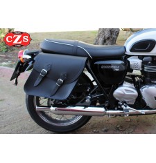 Satteltaschen für Triumph Bonneville T100/120 mod, FARAON Basis Anpassungsfähig