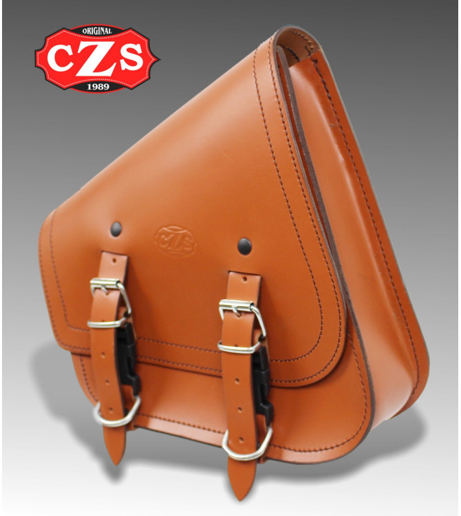 Satteltasche für Sportster 883/1200 Harley Davidson mod, GADIZ Basis Spezisfiche - Braun -