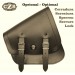 Saddlebag for Sportster 883/1200 Harley Davidson mod, GADIZ Basic Specific - Brown - 