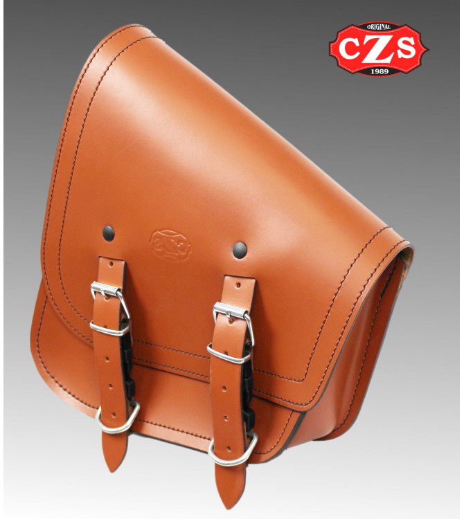 Satteltasche für Sportster 883/1200 Harley Davidson mod, GADIZ Basis Spezisfiche - Braun -