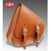 Satteltasche für Sportster 883/1200 Harley Davidson mod, GADIZ Basis Spezisfiche - Braun -