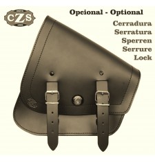 Satteltasche für Sportster 883/1200 Harley Davidson mod, GADIZ Basis Spezisfiche - Braun -