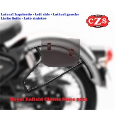 Alforja CALYSTO para Royal Enfield Classic 350-500 desde 2021 - Especifica - Negro 