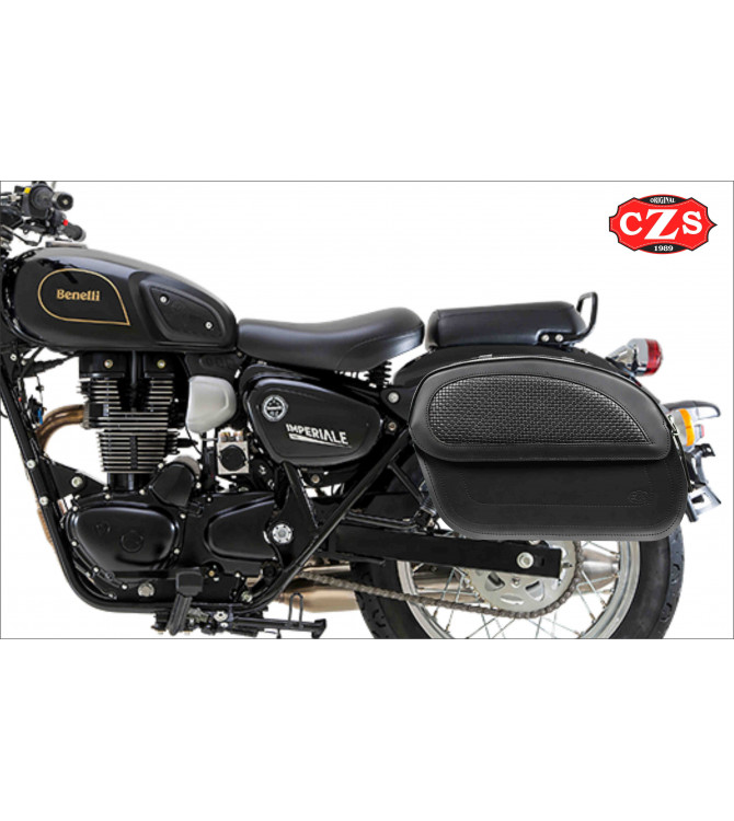 SAHARA Sacoches Rigides pour Benelli Imperiale 400 - Basique