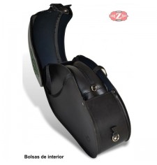 Rigid Saddlebags mod, NAPOLEON Basic - Brown - UNIVERSAL