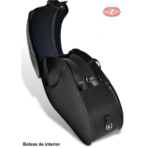 Saddlebags for Suzuki Intruder 800 mod, TORELO Basic Adaptable