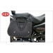 Set de Alforjas SCIPION con soportes y sistema desmontable para Royal Enfield Meteor 350 - Básicas - Negro