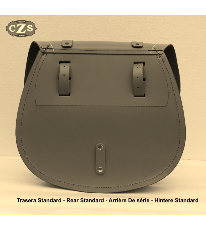 BANDO Satteltasche für Softail Fat Bob 2018 Harley Davidson - Anpassungsfähig - Basic - Schwarz