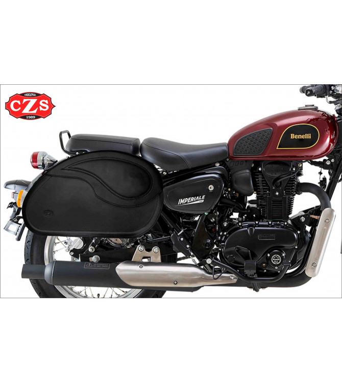 Starre Satteltaschen für Benelli 400 Imperiale - NAPOLEON - Basic