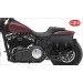 Alforja SCIPION para Softail Fat Bob 114 Harley Davidson - Adaptable - IZQUIERDA - Negro