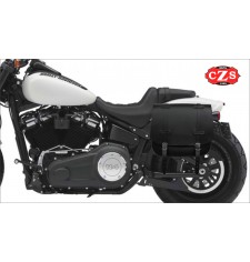 Sacoche ULISES Softail Fat Bob 114 Harley Davidson - Adaptable - Basique - Noir