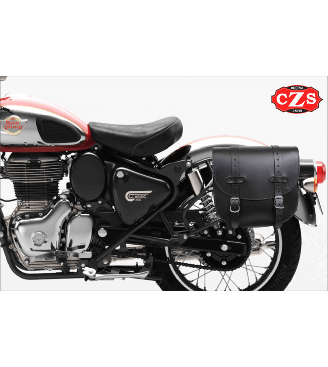 KRAKEN Satteltasche für Royal Enfield Classic ab 2021 - Basic - Schwarz