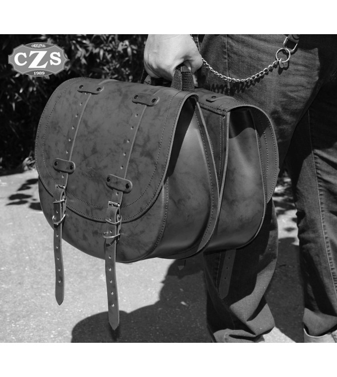 BANDO Set de sacoches amovibles avec système Klickfix pour Triumph Bonneville T100 - T120 - Moka