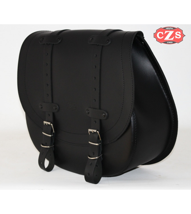 BANDO Detachable Saddlebag Set with Klickfix System for Benelli Imperiale 400 - Black