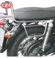 Set de Alforjas para Triumph Bonneville T100 mod, BANDO Básica Adaptables - Marrón -