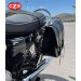 BANDO Abnehmbares Satteltaschen-Set mit Klickfix-System für Triumph Bonneville T120 - T100 - Schwarz